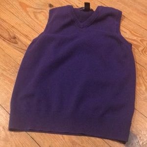 Lands end boys  medium sweater vest